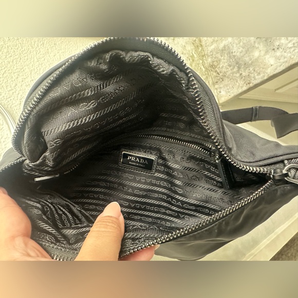 Prada Re-Nylon and Saffiano leather belt bag - Picture 10 of 15